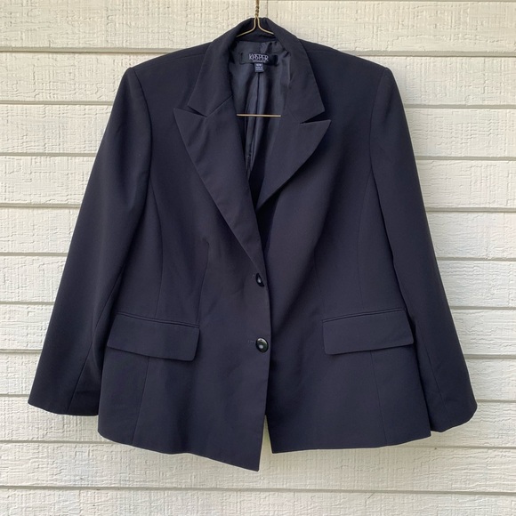 Kasper Jackets & Blazers - Kasper oversized blazer size 16W two button black